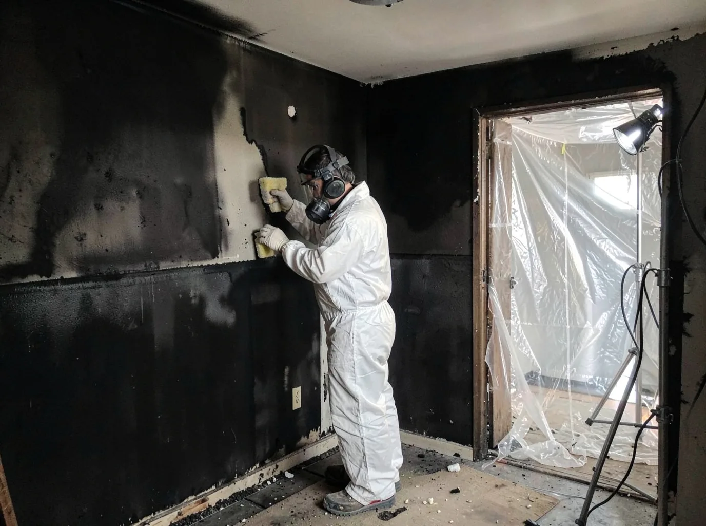 Fire Damage Restoration company in Russell, IL